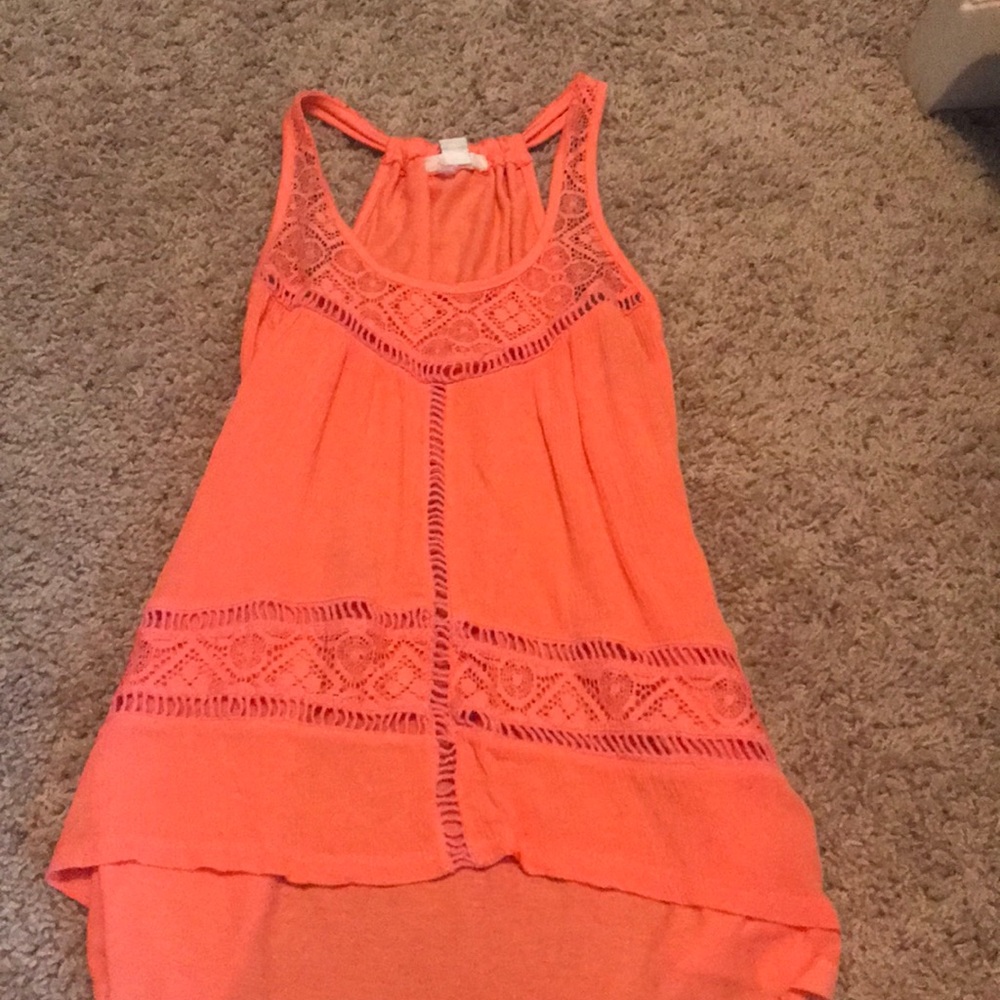 High low tank top